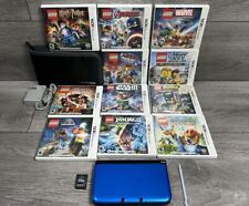 32 GB Consola Nintendo 3DS XL MEGA LEGO Paquete Star Wars Marvel Batman Lote Azul segunda mano  Embacar hacia Mexico