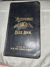 Oficial AAA The Automobile Blue Book 1909: Sección 1 Nueva York Canadá y Oeste segunda mano  Embacar hacia Argentina