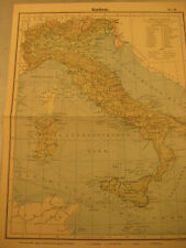 Antike landkarte italien gebraucht kaufen  Uetze