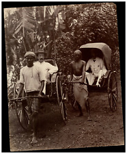 Colonialisme hommes rickshaw d'occasion  Pagny-sur-Moselle