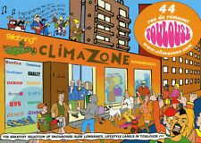 TOULOUSE Carte Pub de CLIMAZONE 44 rue de Rémusat Illustré façon humour comprar usado  Enviando para Brazil