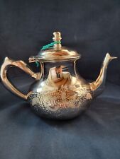 Moroccan Marrakech Royal Ascot teapot  handmade silver authentic morocco , used for sale  Shipping to Canada