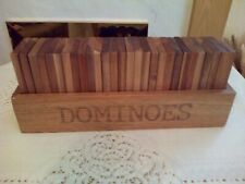 wooden dominoes for sale  WELLINGBOROUGH
