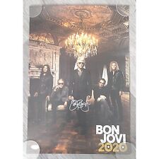 Pôster autografado Jon Bon Jovi 2020 concerto turnê 13x19 rock autógrafo JSA autêntico comprar usado  Enviando para Brazil