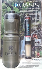 Oasis Water Purification System Camping Water Bottle With Filter for sale  Shipping to South Africa
