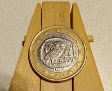 🔎GRECIA 2002 BUHO MONEDA 1 EURO. segunda mano  Embacar hacia Argentina