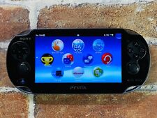 Consola Sony PS Vita PCH-1100 Cristal Negro Wifi Solo Probada Rápida segunda mano  Embacar hacia Mexico