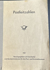 Postleitzahlenbuch 1961 vom gebraucht kaufen  Ottobrunn