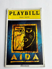 Broadway playbill aida for sale  Madison