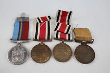 Medals x 4 inc. London Fire Brigade Rhodesia Special Constabulary  for sale  Shipping to South Africa