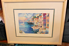 framed mediterranean print for sale  Dearborn