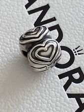 Pandora double heart for sale  CWMBRAN