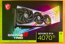 MSI GeForce RTX 4070 Ti Gaming X TRIO comprar usado  Enviando para Brazil