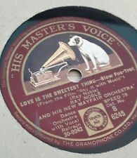 Hmv 78rpm ray for sale  AYLESBURY