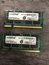 4GB (2x2GB) PC2-5300s DDR2-667MHz/DDR2-800 Laptop Memory SODIMM Intel 200pin US, used for sale  Shipping to South Africa