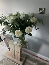 White artificial roses for sale  SITTINGBOURNE
