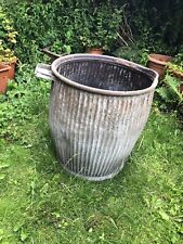 Rare vintage galvanised for sale  HALIFAX