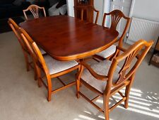 Yew dining table for sale  ROCHDALE