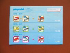 Playmobil bauanleitung 3213 gebraucht kaufen  Holzheim,-Maitis