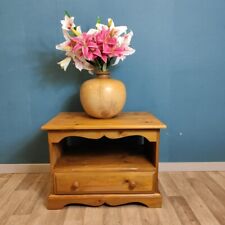 Pine Drawer Bedside Cabinet Bedroom  Side Lamp Table TV Stand., used for sale  Shipping to South Africa
