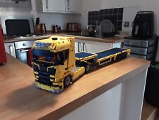 lego technic moc scania truck and trailer, used for sale  Shipping to South Africa