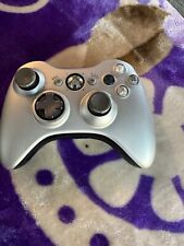 OEM Genuine Microsoft Xbox 360 Wireless Video Game Controller Silver Gray Twist for sale  Shipping to South Africa