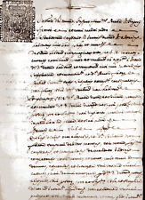 Documento antico carta usato  Italia