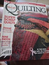Mccalls quilting mag for sale  Cocoa