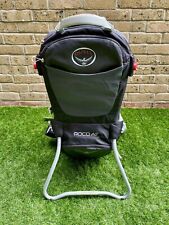 Used, Osprey Poco AG Child Baby Carrier with integrated Sun Canopy and Rain Cover for sale  Shipping to South Africa