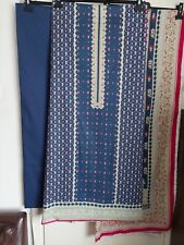 asian suit unstitched for sale  BIRMINGHAM