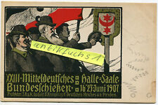 Postkarte 1907 halle gebraucht kaufen  Zeuthen