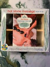 Usado, Livro e kit de massagem terapêutica com pedras quentes poça de lama de pedras basalto relaxamento comprar usado  Enviando para Brazil