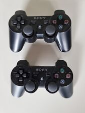 Used,  2x Genuine PS3 Playstation 3 Sixaxis Wireless Controller  for sale  Shipping to South Africa