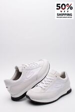 RRP€232 ALBERTO GUARDIANI Sneakers US7 UK6.5 EU40 Logo Lace Up for sale  Shipping to South Africa