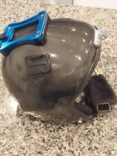 Cookie MXV Skydiving Helmet - Size Large Black - Used Carbon Fiber Customized for sale  Shipping to South Africa