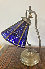 vintage glass desk table lamp for sale  Clairton