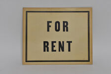 Antique rent sign for sale  Indianapolis