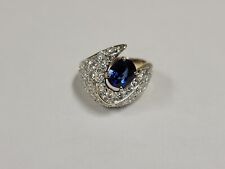 14k oval sapphire for sale  Hemet