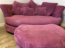 Dfs pink sofa for sale  PRESTWICK