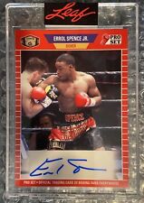2021 Leaf Pro Set Auto Errol Spence Jr. Auto, used for sale  Shipping to South Africa