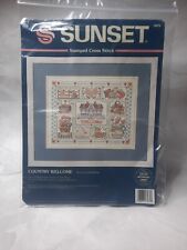 Dimensions sunset stamped for sale  Bethel