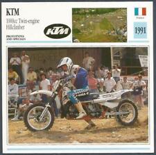 EDITO-SERVICE S A CLASSIC MOTORCYCLES-1991-KTM-1000cc TWIN-ENGINE HILLCLIMBER comprar usado  Enviando para Brazil