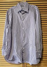 Stefano Ricci Long Sleeve Pueple With PStripe Size Large 42/16.5, used for sale  Shipping to South Africa