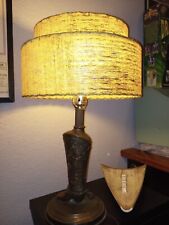 MCM Vintage Brass Mid Century Modern Cowboy Lamp & Shade 1960s Atomic  for sale  Phoenix