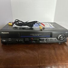 Panasonic  Blue Line VCR Player PV-V4602 Omnivision 4-Head Hi-Fi Stereo Tested, used for sale  Shipping to South Africa