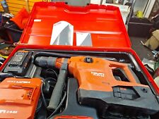 Hilti TE 60-22 NURON Cordless Rotary Hammer  SDS Max 2 Batteries Drill for sale  Shipping to South Africa