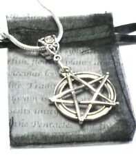 Pentacle pentagram necklace for sale  BUCKINGHAM