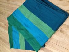 Portabebés tejido de algodón orgánico Didymos talla 2 IRIS (azules y verdes) segunda mano  Embacar hacia Argentina