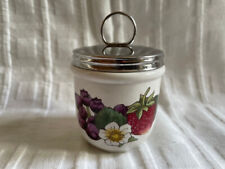 Wedgwood Egg Coddler (One Egg Size) Floral/Fruit design for sale  Shipping to South Africa