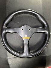 Momo leather steering for sale  LEEDS